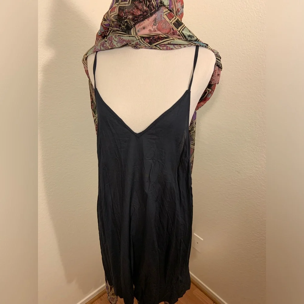 NWOT Free People Women's Black Combo Multi Color Carmella Printed Maxi Dress -XS - Picture 10 of 16
